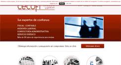 Desktop Screenshot of cecofi.es